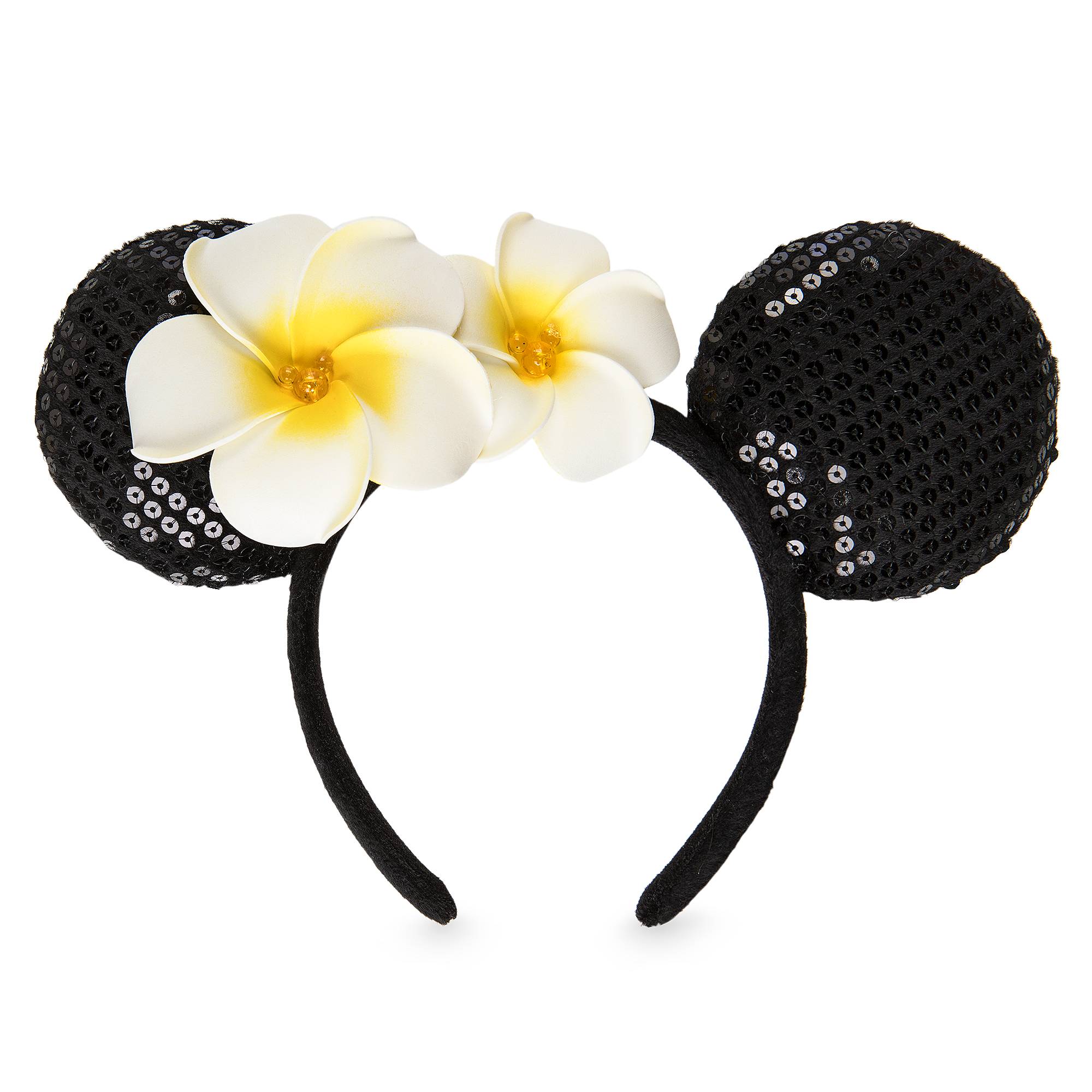 Aulani Hawaii Minnie Ears Disney Parks Orange Plumeria Rare Girl Headband 