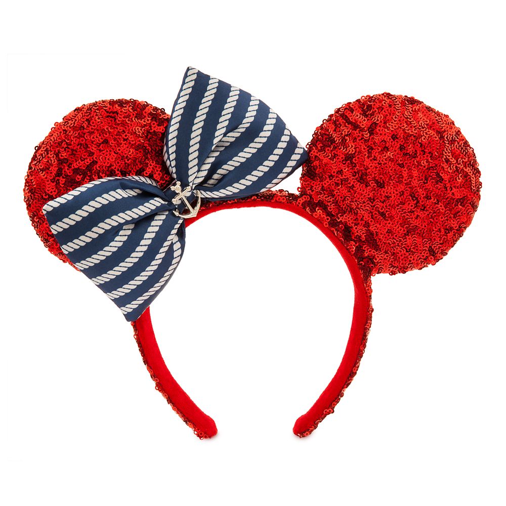 Minnie Mouse Disney Cruise Line Red Ear Headband image