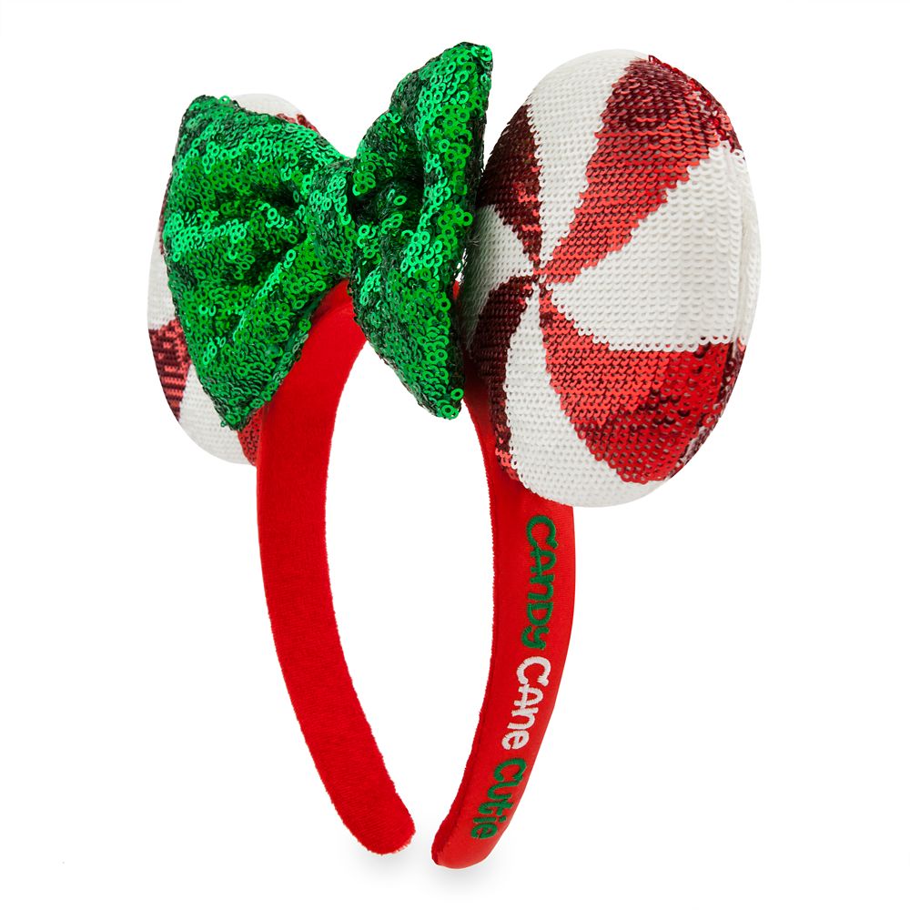 Details about   Candy Cane Disney Parks Christmas Peppermint Disneyland Ears 2020 Headband 