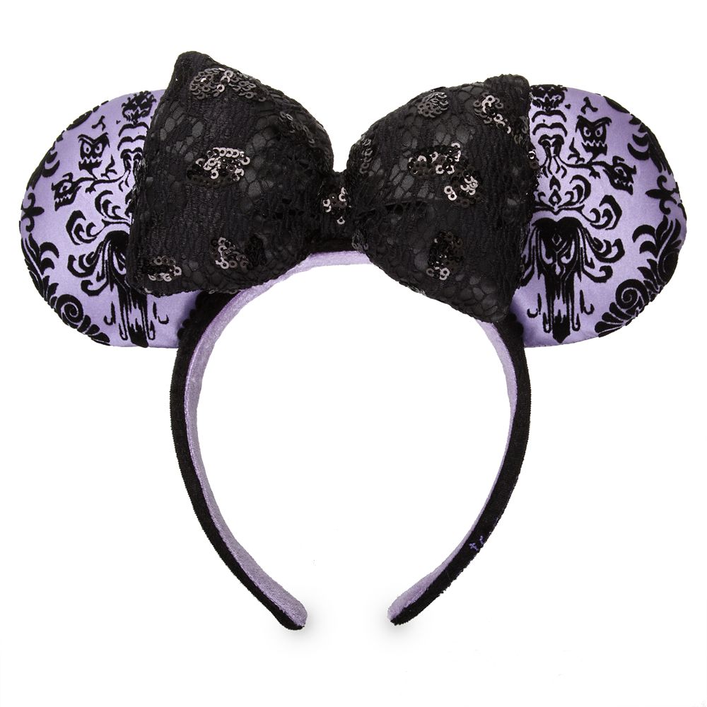 The Haunted Mansion Wallpaper Ear Headband for Adults image