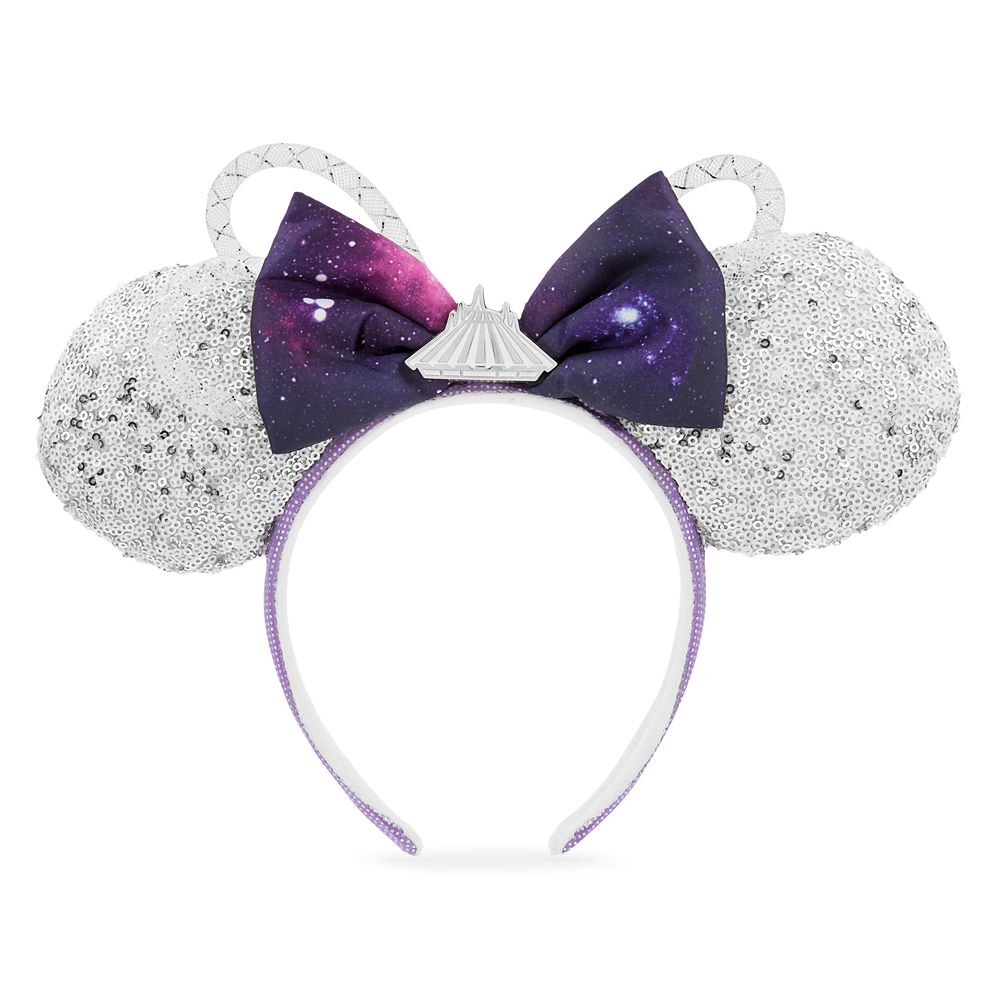 Minnie Mouse - The Main Attraction Ear Headband for Adults – Space Mountain – Limited Release image