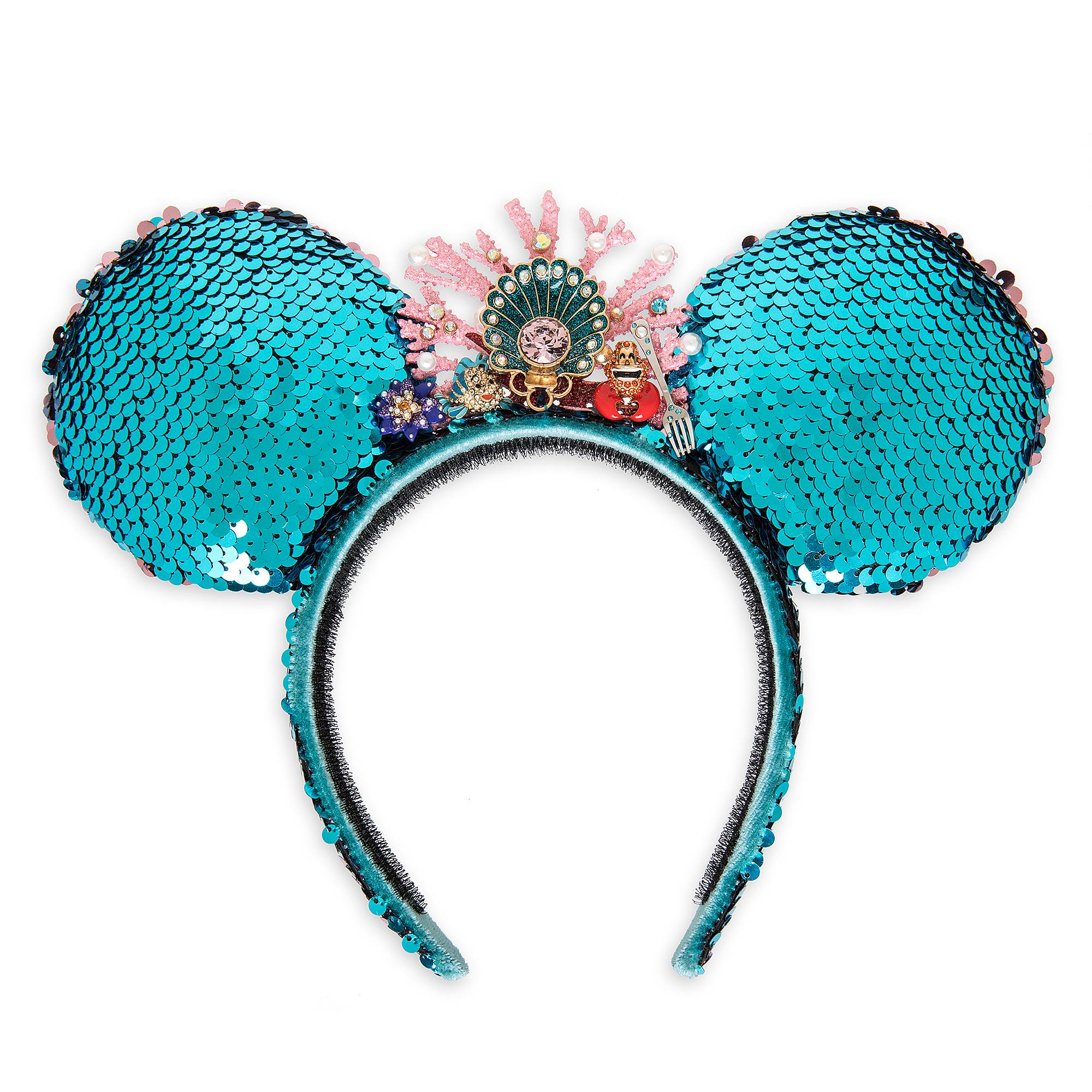 The Little Mermaid-Inspired Reversible Sequin Ear Headband by Betsey Johnson – Limited Release image