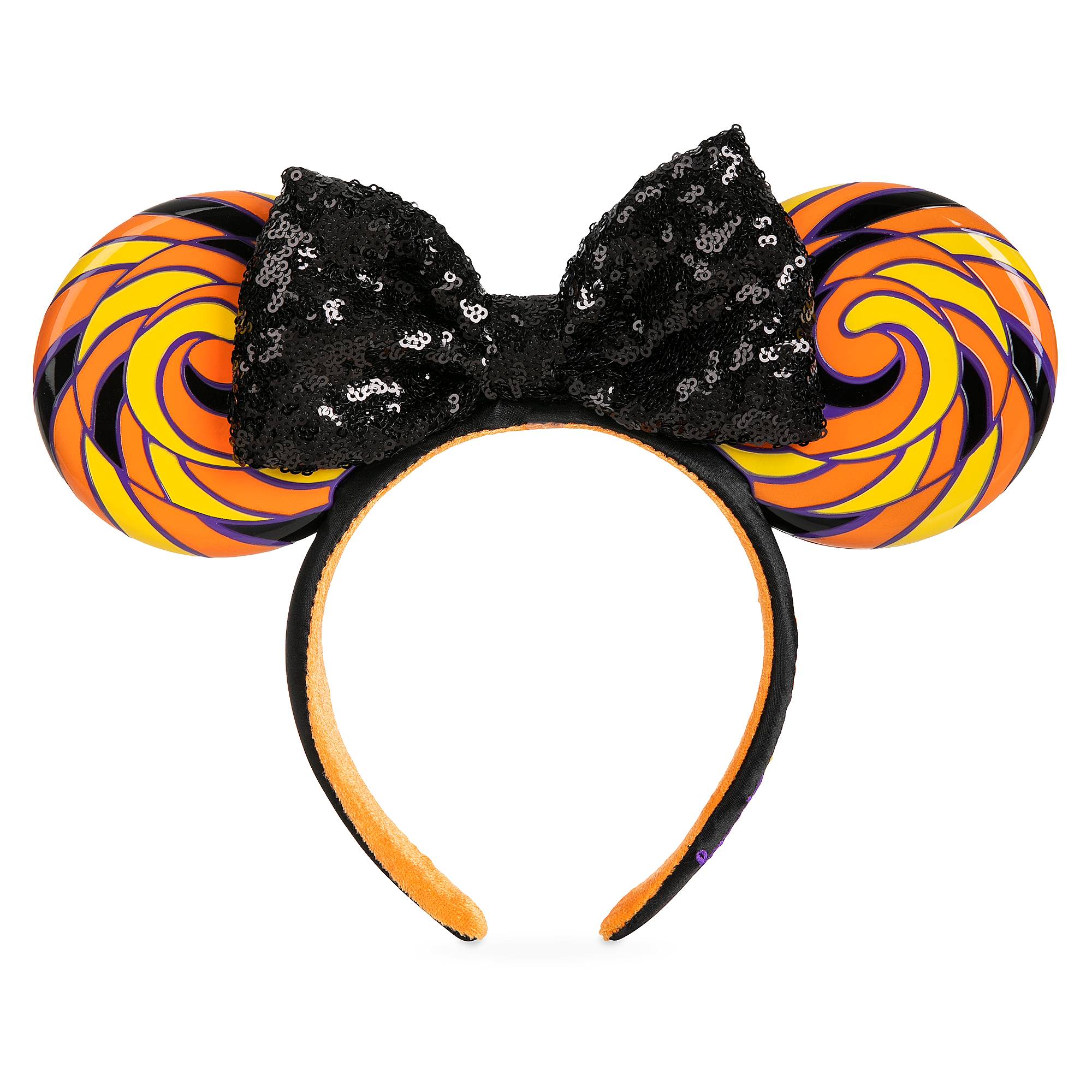 Minnie Mouse Ear Headband with Sequined Bow – Halloween Candy image