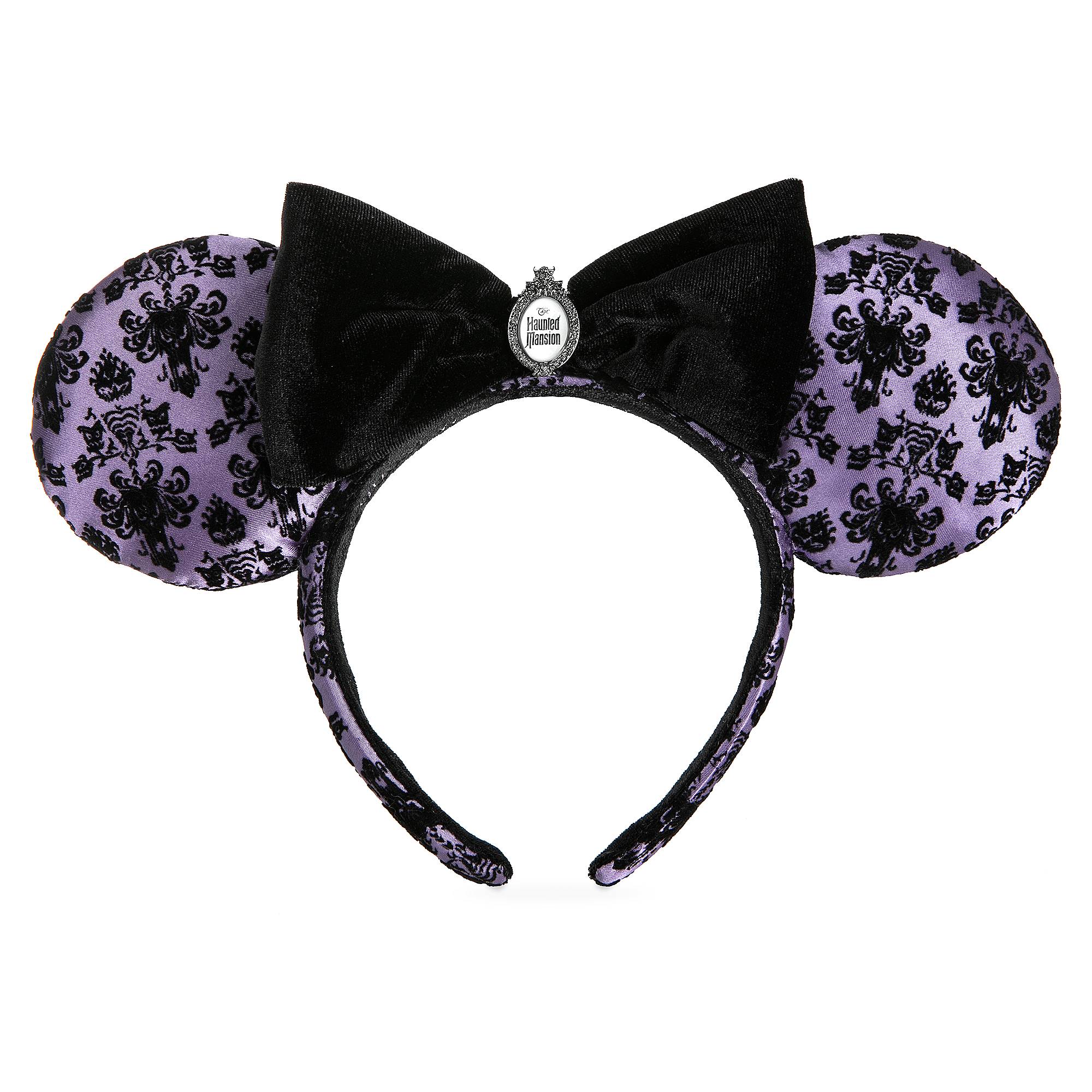 Minnie Mouse Haunted Mansion Wallpaper Ear Headband image