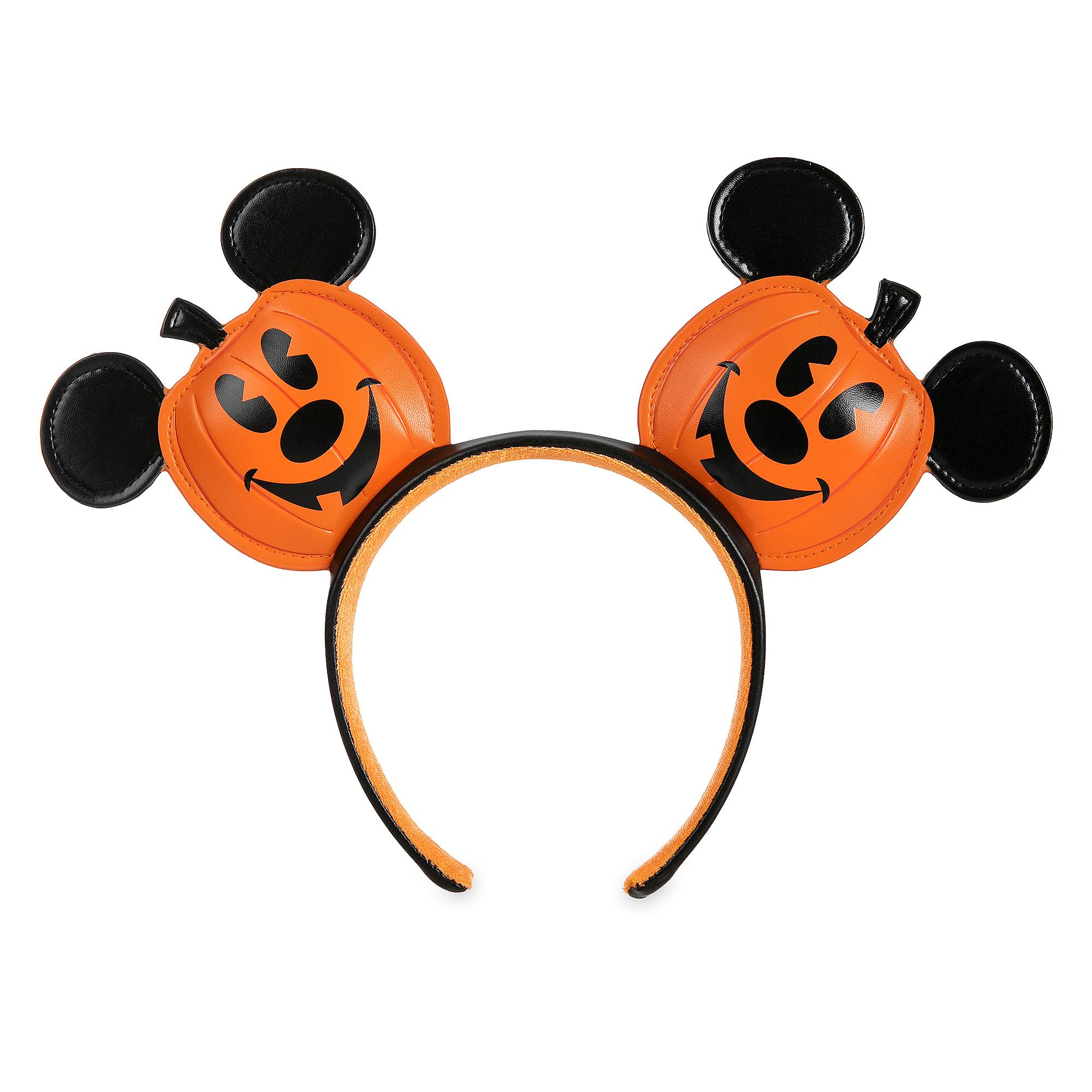 Mickey Mouse Jack-o'-Lantern Ear Headband image