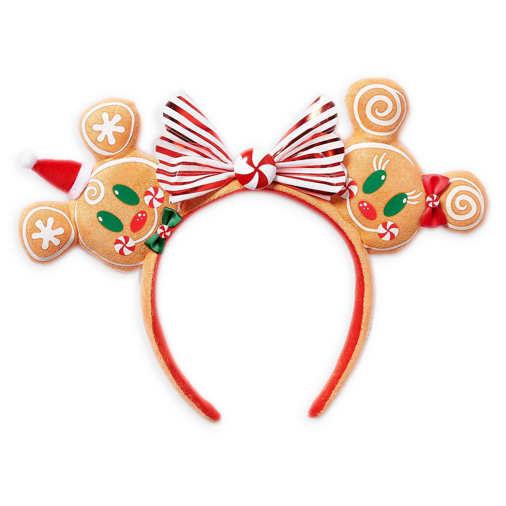 Minnie Mouse Gingerbread Man Ear Headband image