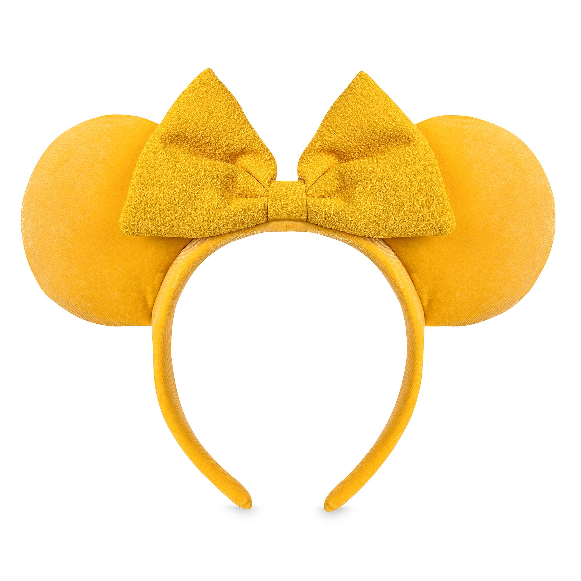Minnie Mouse Ear Headband – Saffron Yellow image
