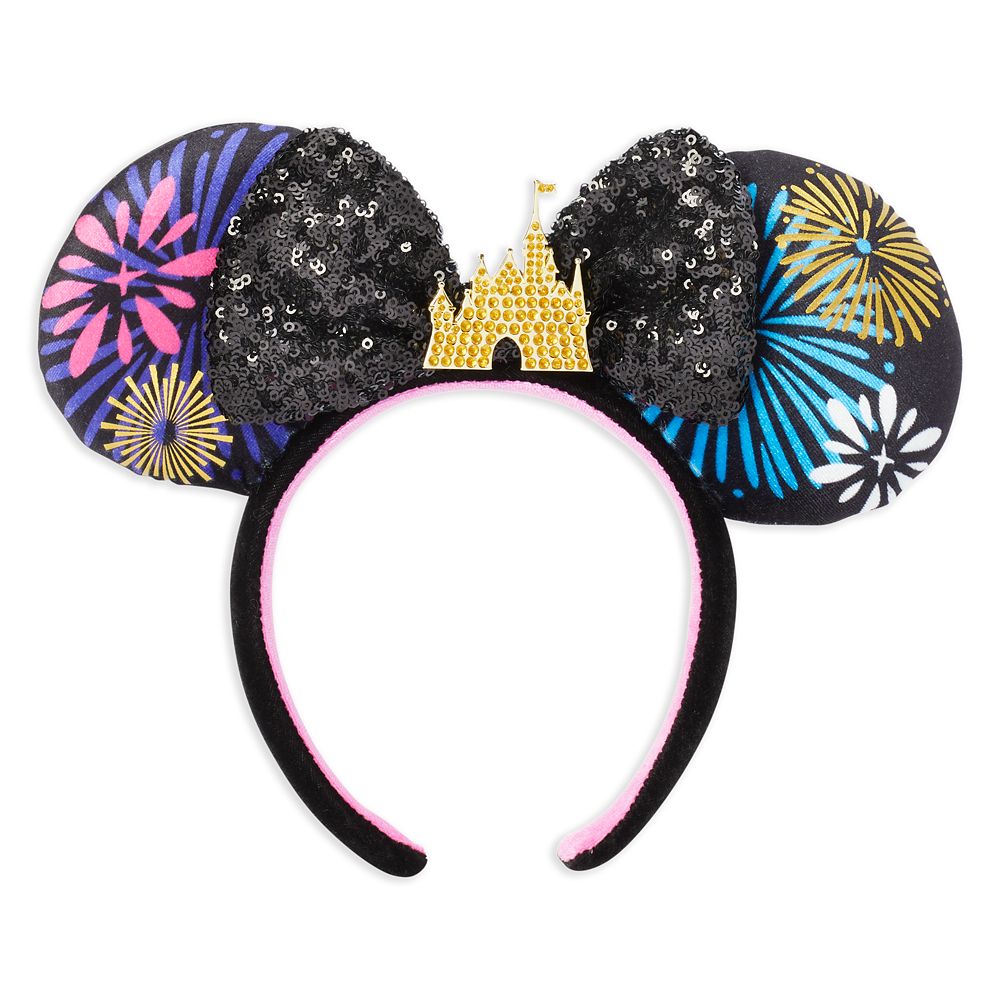 Minnie Mouse - The Main Attraction Ear Headband for Adults – Nighttime Fireworks & Castle Finale – Limited Release image