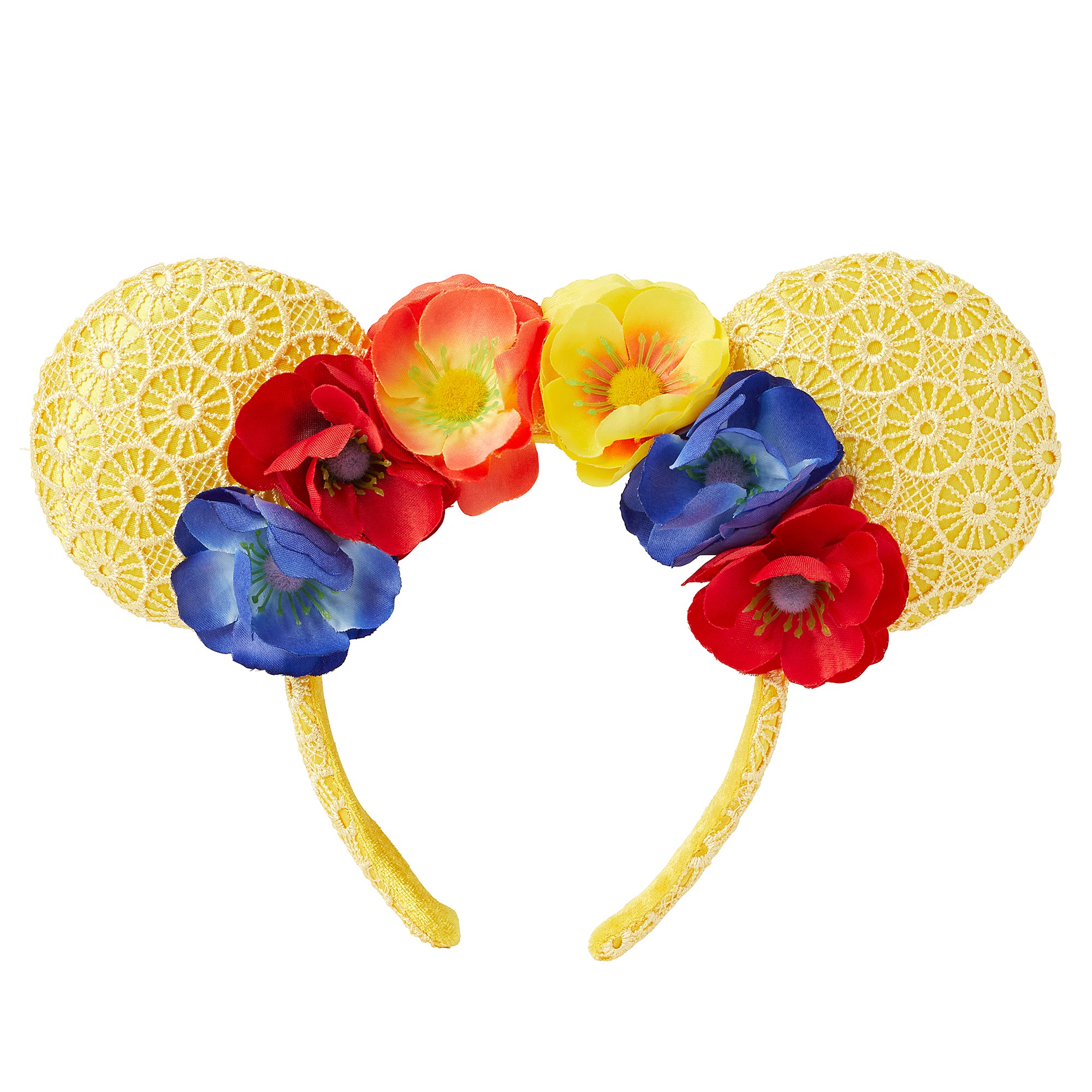 Minnie Mouse Floral Ear Headband – Poppies and Lace image