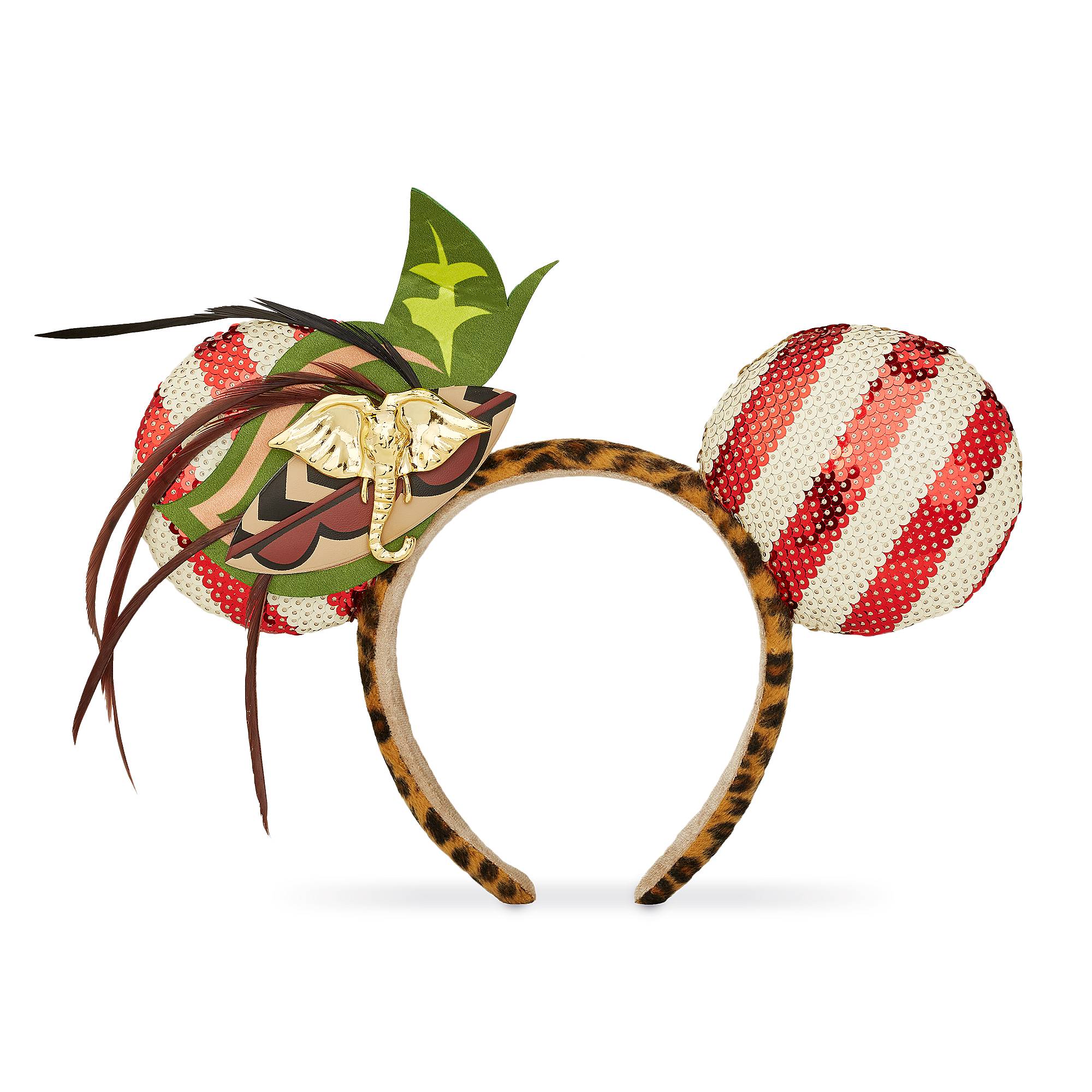 Minnie Mouse - The Main Attraction Ear Headband for Adults – Jungle Cruise – Limited Release image