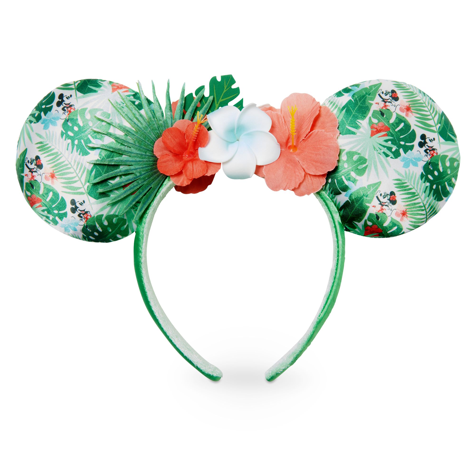 Mickey and Minnie Mouse Tropical Ear Headband image