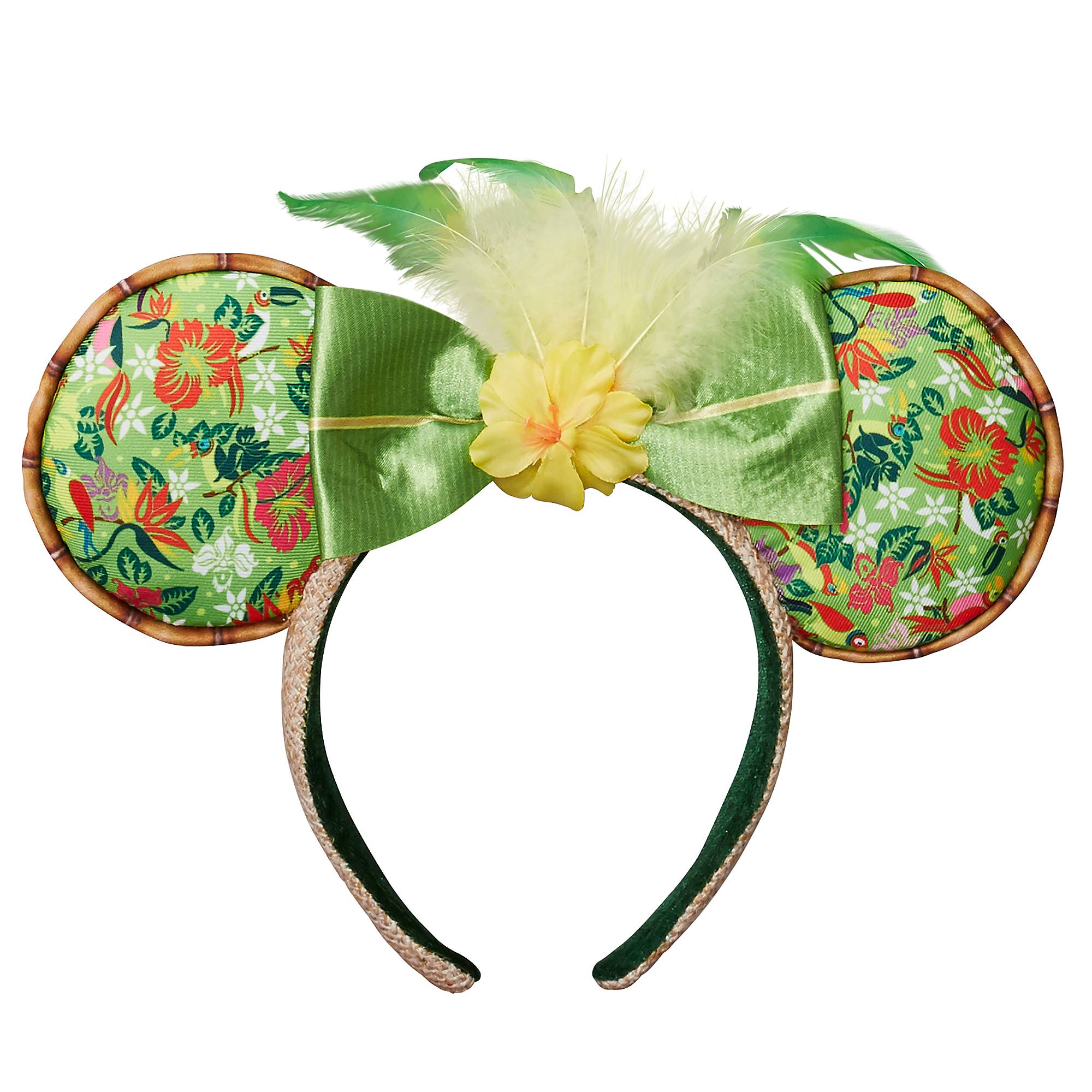Minnie Mouse - The Main Attraction Ear Headband for Adults – Enchanted Tiki Room – Limited Release image